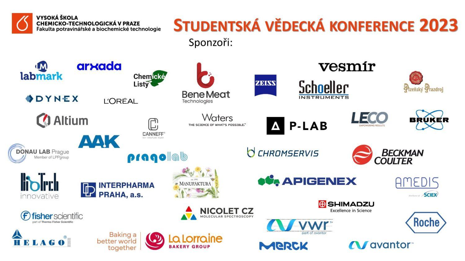 SVK 2023 - FPBT: Sborník a přehled sponzorů