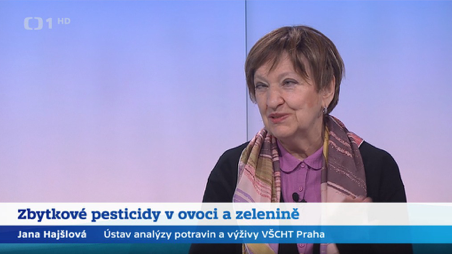Paní prof. Hajšlová hostem Studia 6