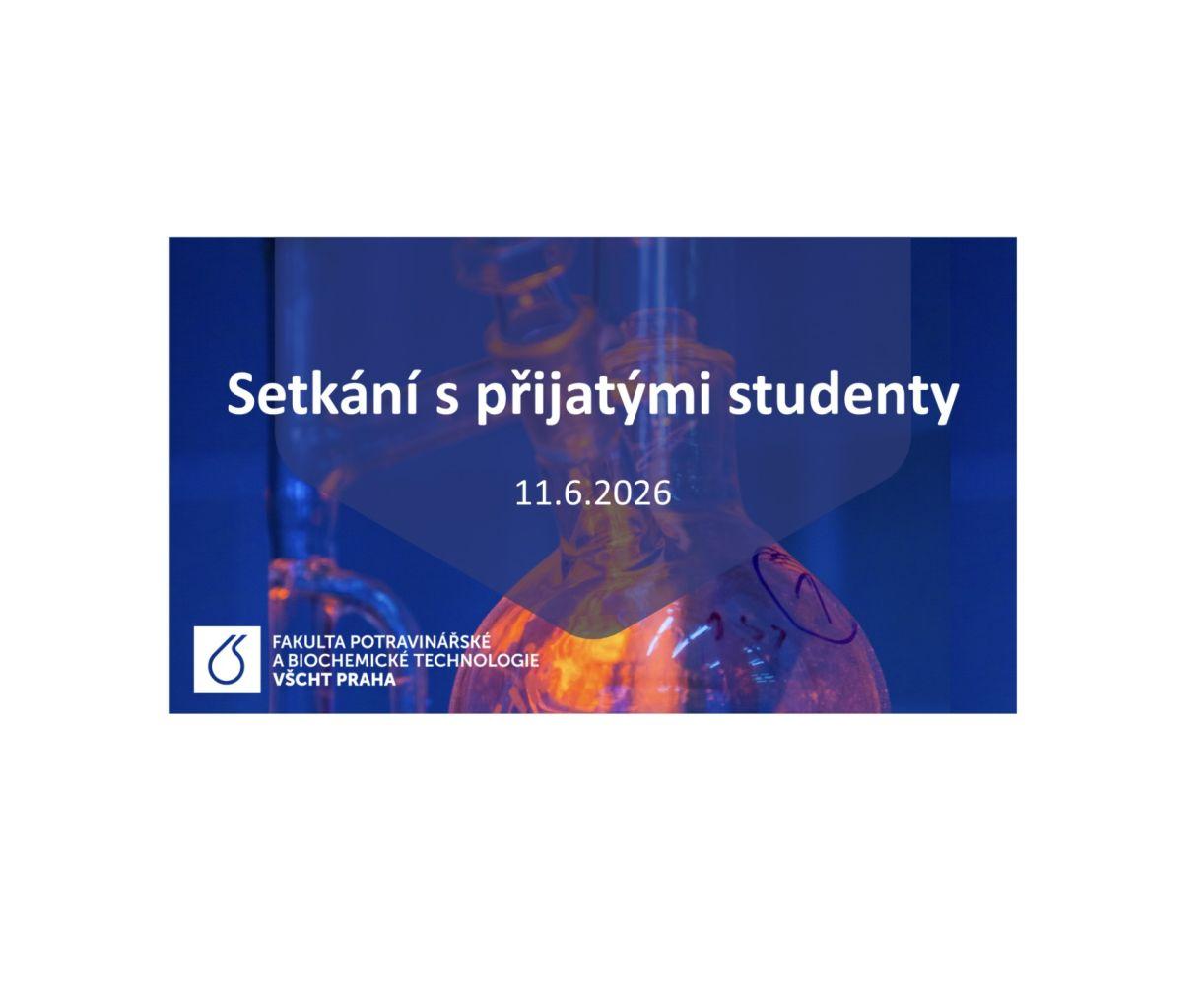 Setkání s přijatými studenty FPBT