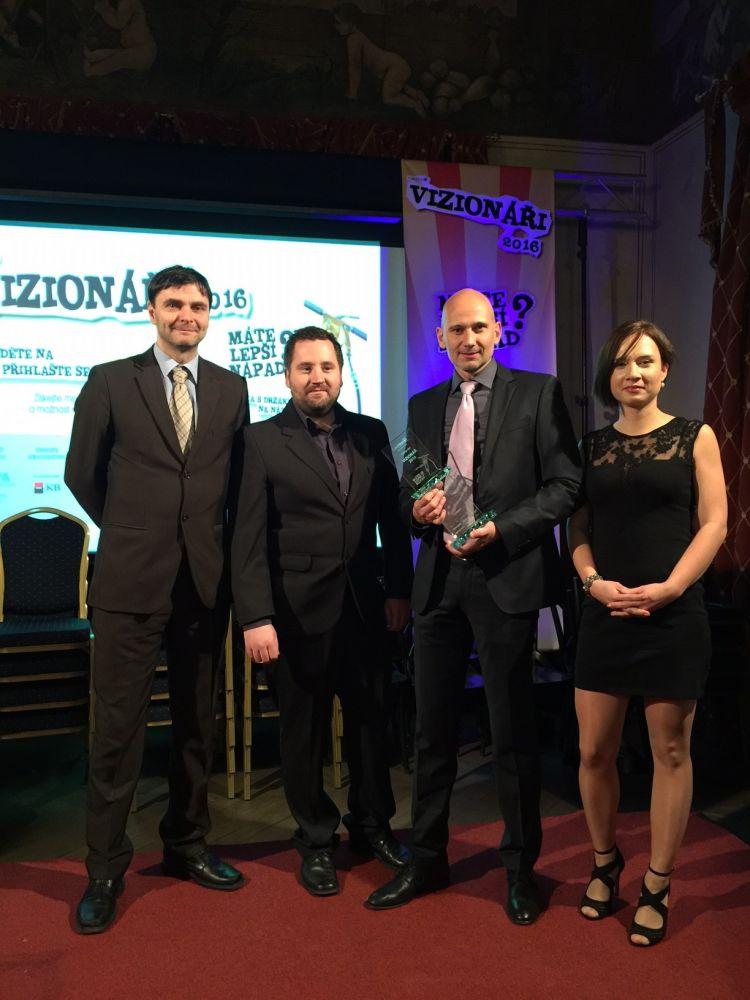 Vědci z VŠCHT získali cenu Vizionáři 2016