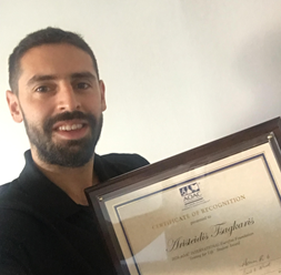 Aris Tsagkaris získal ocenění AOAC INTERNATIONAL / Eurofins Foundation “TESTING FOR LIFE” STUDENT AWARD AOAC